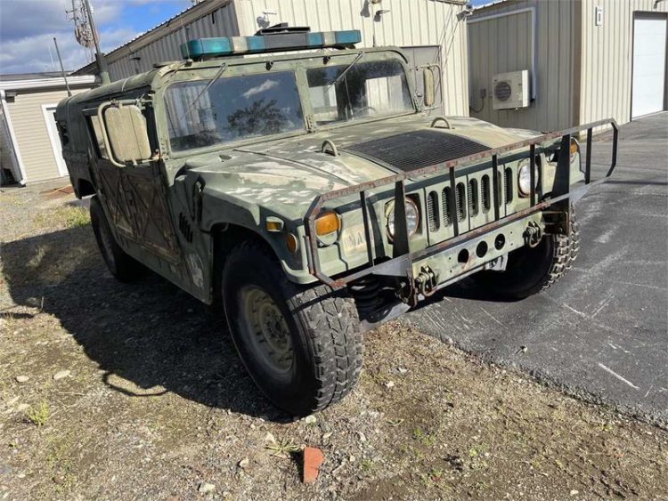 A Gift for a Veteran? Massachusetts Is Auctioning Off a Military Hummer and Mule