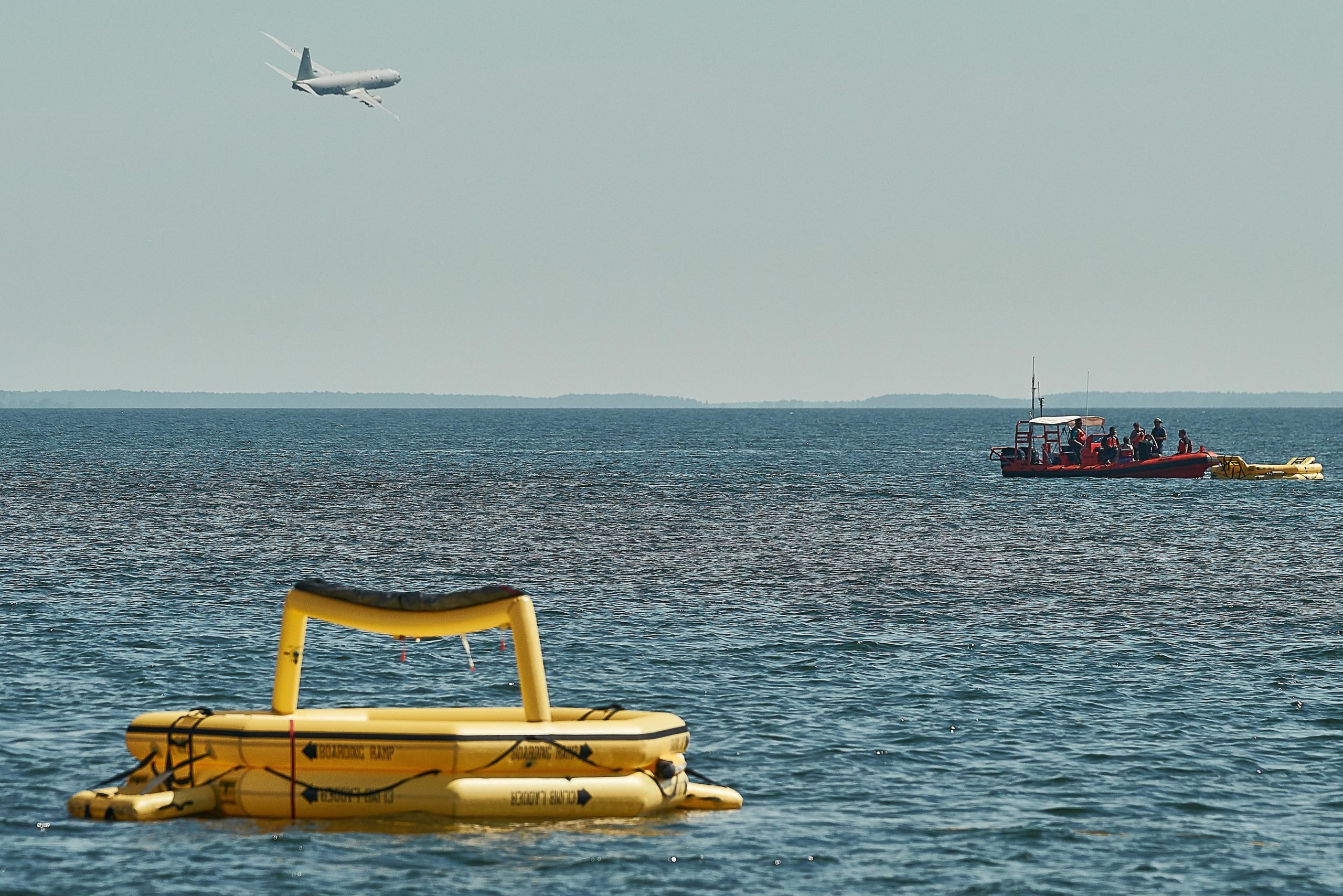 UNIPAC-III the Search and Rescue raft testing