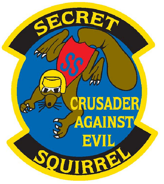 Secret Squirrel patch