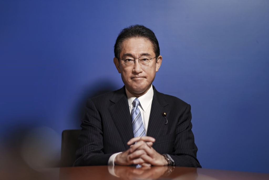 Japanese Prime Minister Fumio Kishida