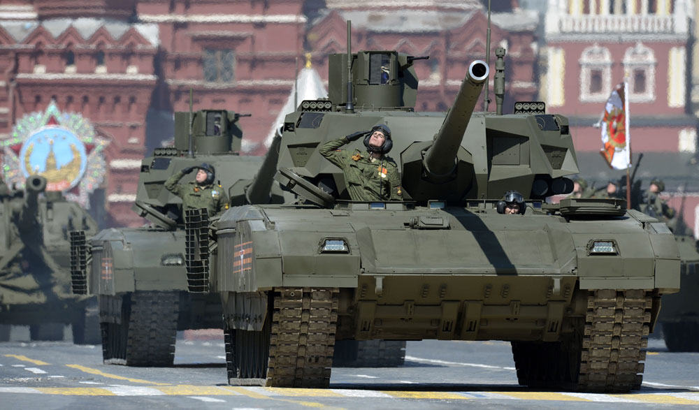Russian T-72a Red Square