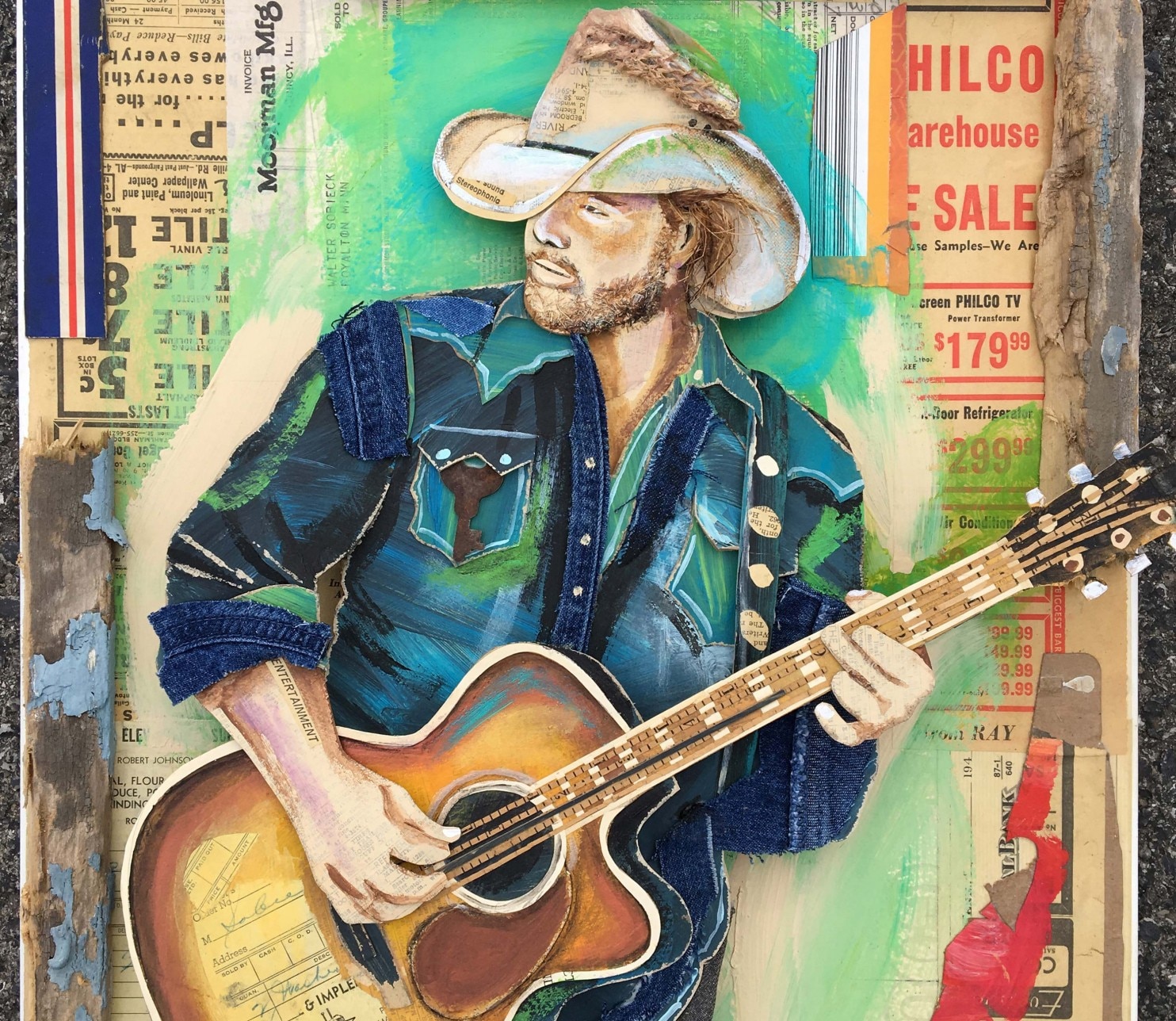 Toby Keith painting