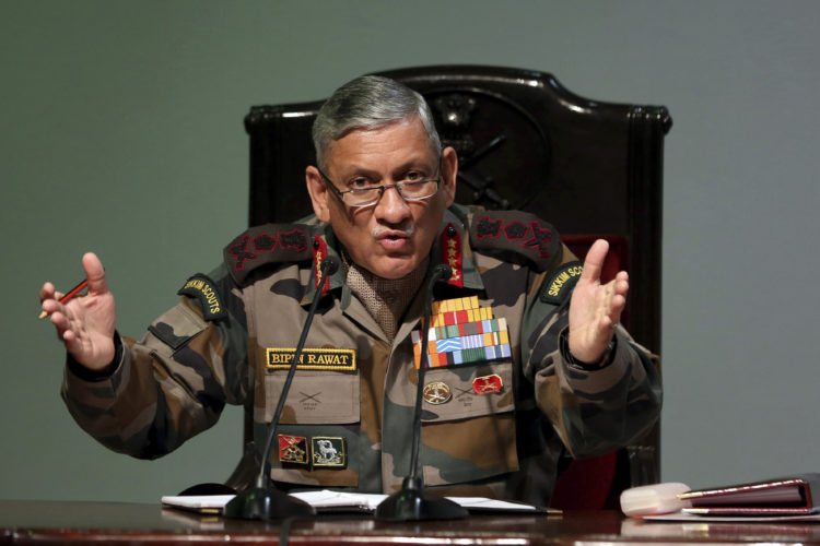 India’s Military Chief of Staff Killed In Helicopter Crash