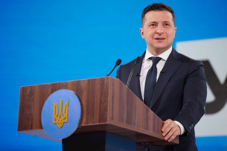Ukraine’s Zelensky to West: War Talk Is Causing Panic