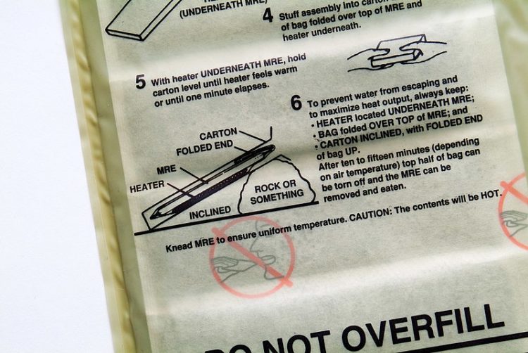 Why Your Flameless Ration Heater Says To Rest It On A “Rock Or Something”
