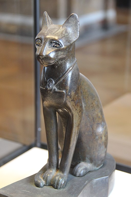 Ancient Egypt Silver Bastet Cat