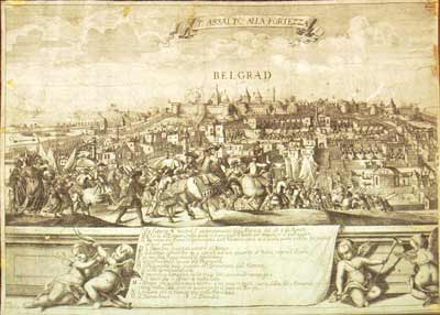Plan of Belgrade