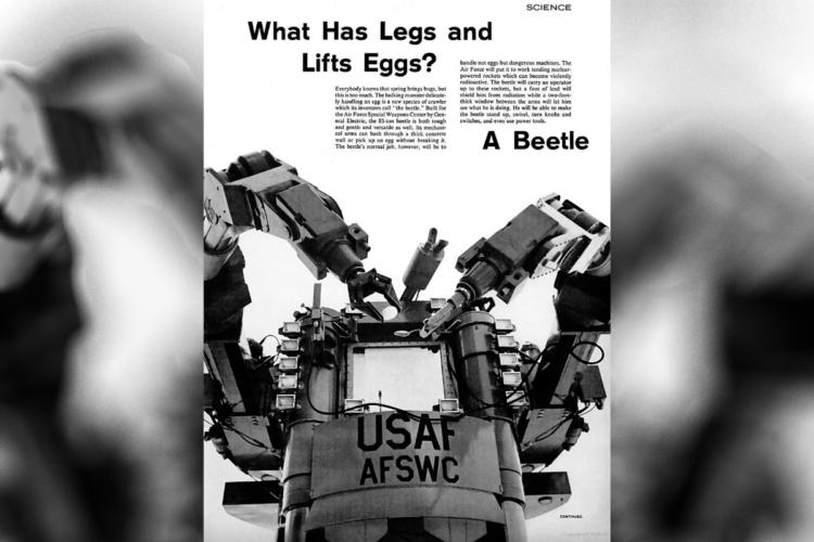 Beetle: The Sci-Fi Robot Of The US Air Force