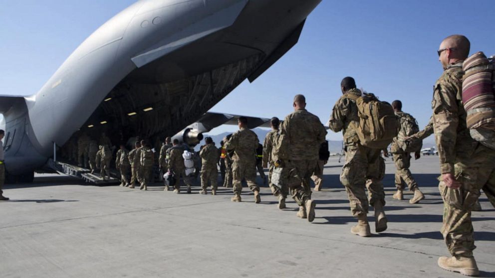 Members of the United States Armed Forces leaving Afghanistan, 2021 (www.bssnews.net). Source: https://www.bssnews.net/news/14422