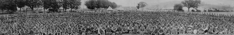 15th Regiment New York Infantry, at Camp Whitman, near Poughkeepsie, New York, 1917