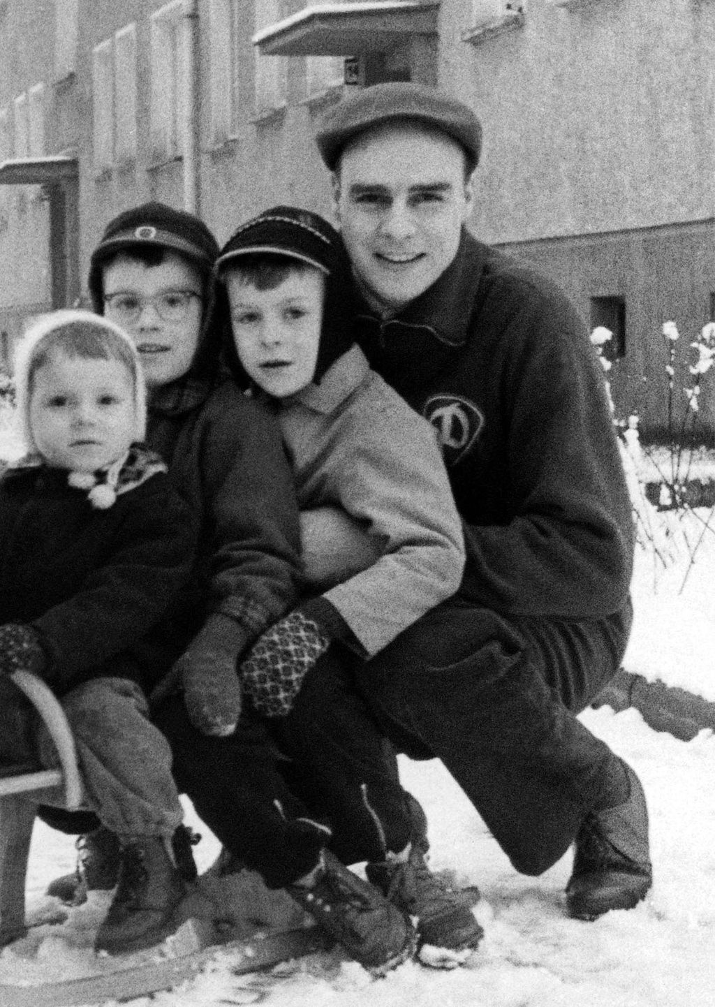The three Bethke brothers (from left Holger, Egbert and Ingo)