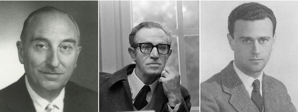 Left to right: physicians Boromeo, Ossicini and Sacerdoti.