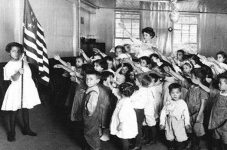 Why Your Grandparents Once Rendered the Nazi Salute to the American Flag