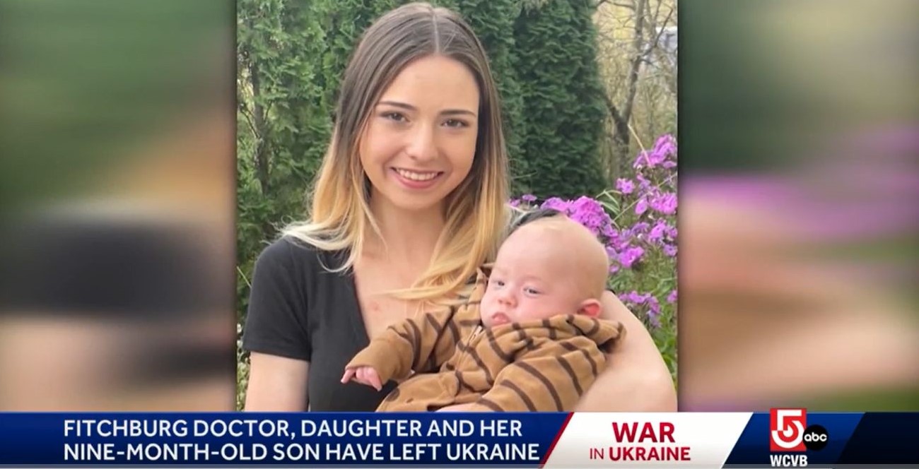 American Mother and Baby Rescued From War Torn Ukraine