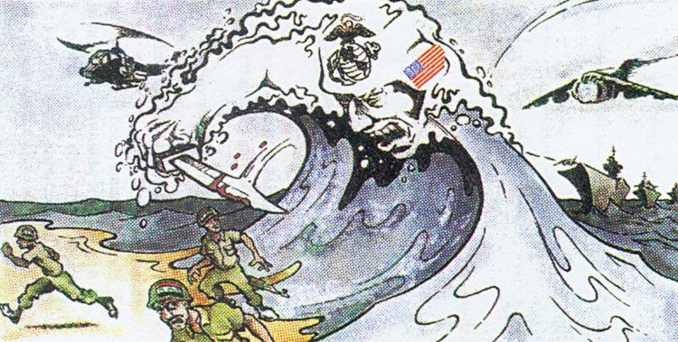 PSYOPS and Paper Bombing the Enemy