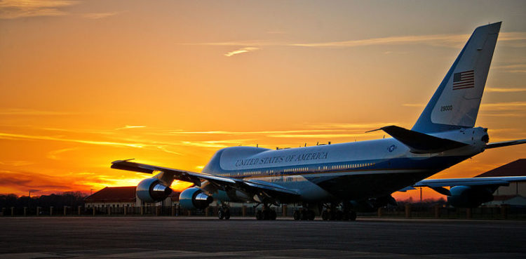 Air Force One: The President’s Office and Get Away Car in the Sky