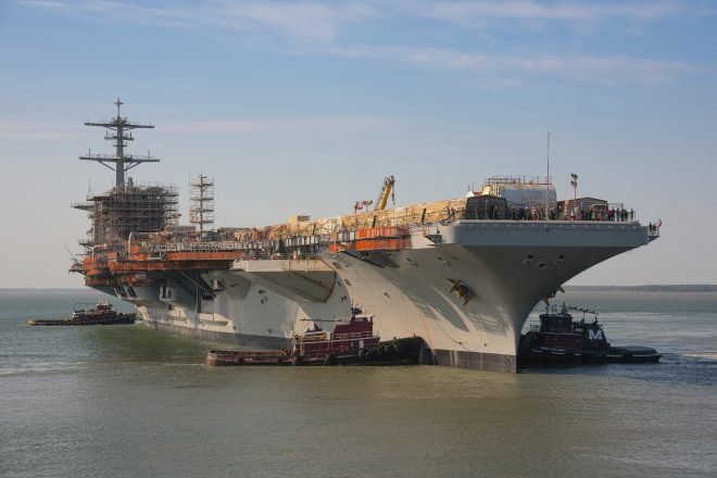 The USS George Washington (US Naval Institute). Source: https://twitter.com/NavalInstitute/status/1517305170576695297