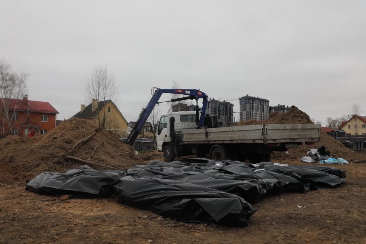 Russians Booby-Trapped Dead Bodies With Land Mines, Explosives in Ukraine