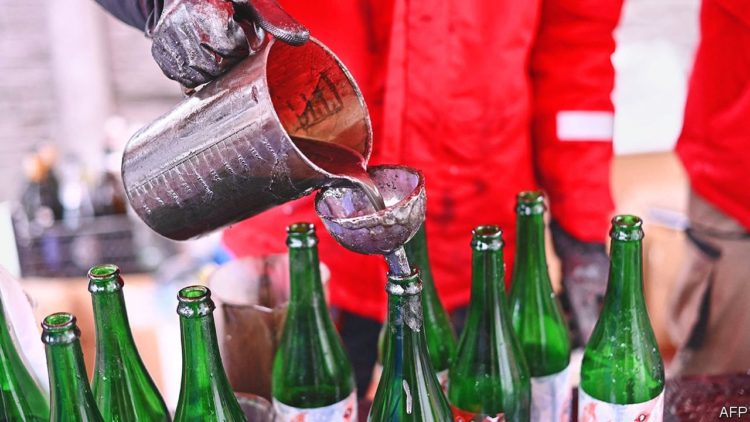 Ukraine’s Cottage Industry of Improvised Weapons, Hedgehogs and Victory Beer