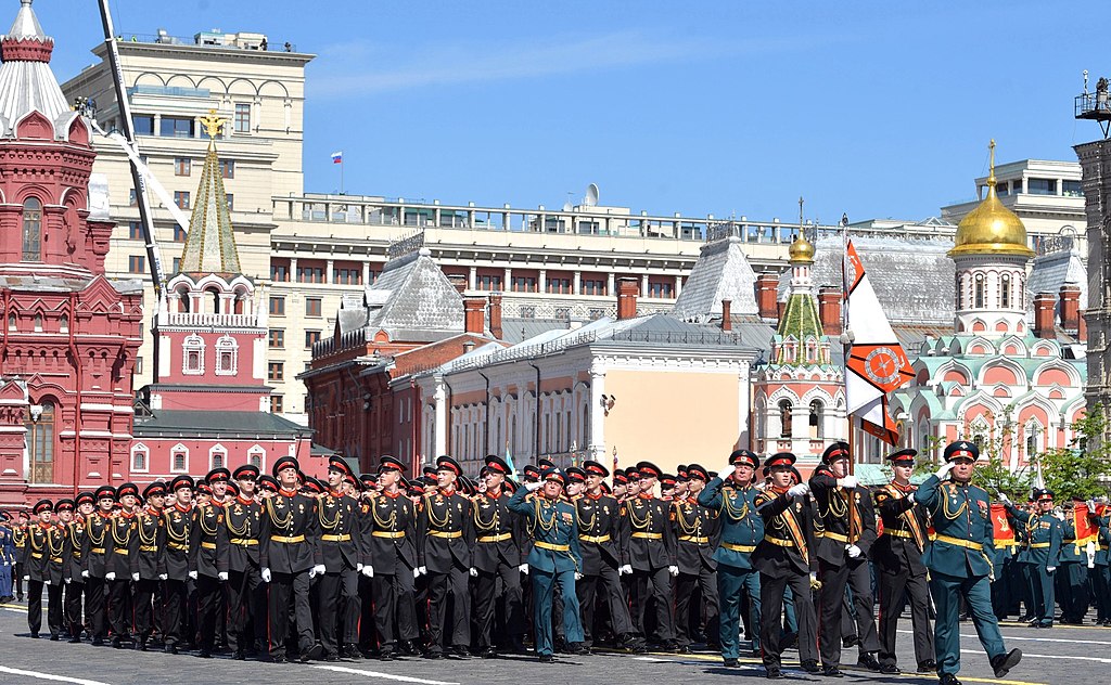 2018 Moscow Victory Day Parade (kremlin.ru, CC BY 4.0 , via Wikimedia Commons). Source: https://commons.wikimedia.org/wiki/File:2018_Moscow_Victory_Day_Parade_33.jpg