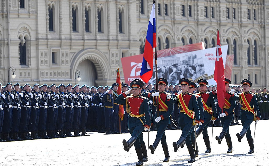 2020 Moscow Victory Day Parade (kremlin.ru, CC BY 4.0 , via Wikimedia Commons). Source: https://commons.wikimedia.org/wiki/File:2020_Moscow_Victory_Day_Parade_008.jpg