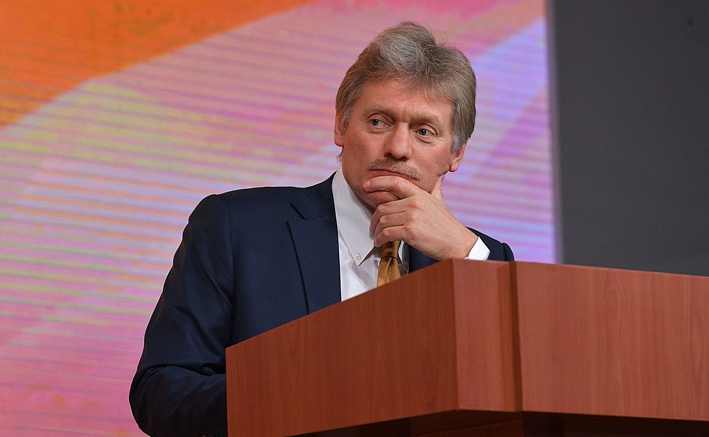 Kremlin Spokesperson Dmitry Peskov in 2017 (Kremlin.ru, CC BY 4.0 , via Wikimedia Commons). Source: https://commons.wikimedia.org/w/index.php?search=mykhailo+podolsk&title=Special:MediaSearch&go=Go&type=image