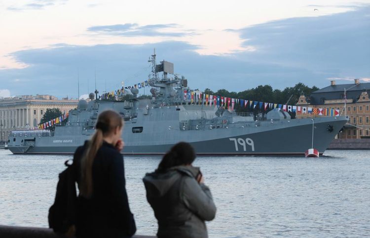 Nyet Again! Another Russian Navy Ship Hit by Ukrainian Cruise Missile.