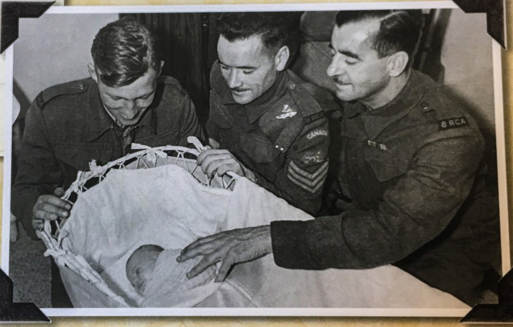 Three Canadian Soldiers Who Saved an Abandoned Baby During WWII