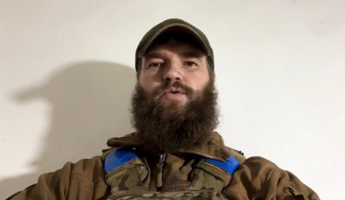 Azov Regiment's Deputy Commander Sviatoslav Palamar (Anton Gerashchenko). Source: https://twitter.com/Gerashchenko_en/status/1523989277205483520