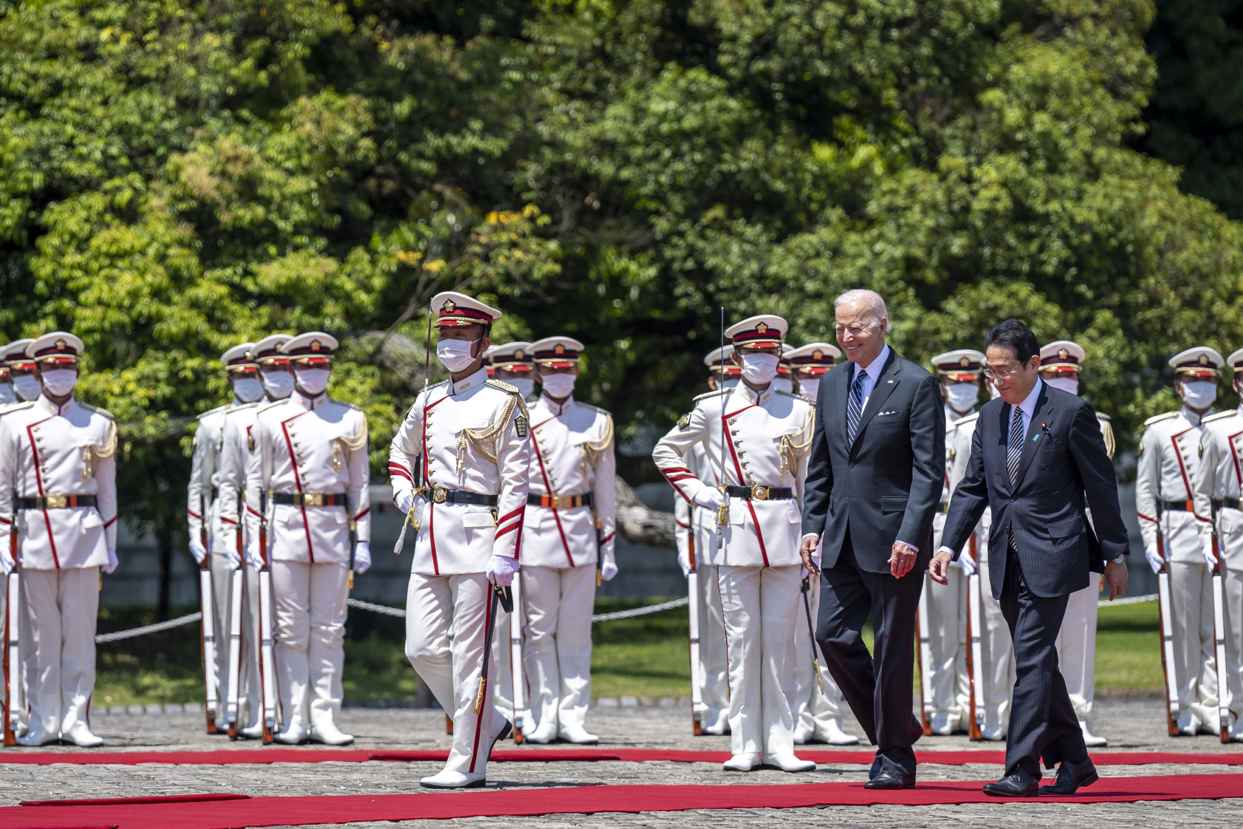 President Biden and Japanese Prime Minister Fumio Kishida (President Biden). Source: https://twitter.com/POTUS/status/1528865115449217028/photo/1