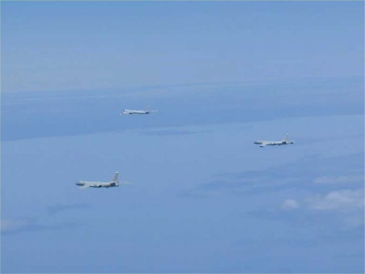Russian and Chinese Bombers Fly Over East Asia During Biden Visit