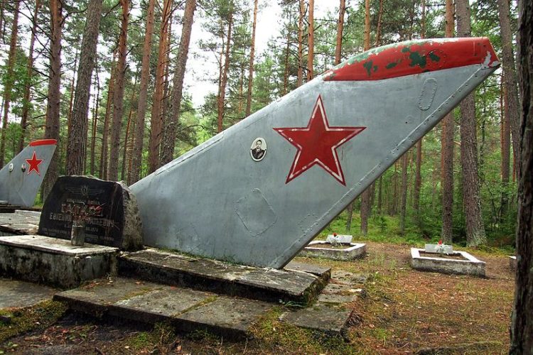 A Tailfin for my Headstone, The Spooky Pilots’ Cemetery in Amari Estonia