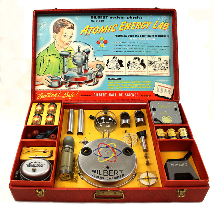 The Gilbert U-238 Atomic Energy Lab: A Science Kit With Real Uranium Sold to Kids in the 1950s