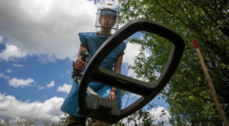 Ukrainian Women are Volunteering for a Deadly Job: Clearing Landmines