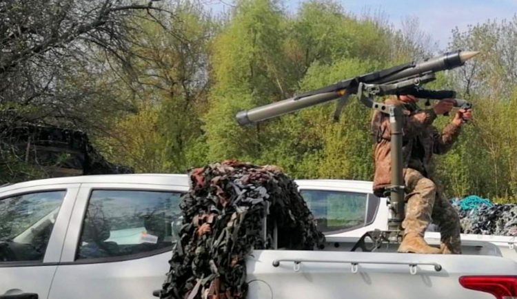 Ukraine using Norwegian Missiles on Italian Trucks for Mobile Air Defense