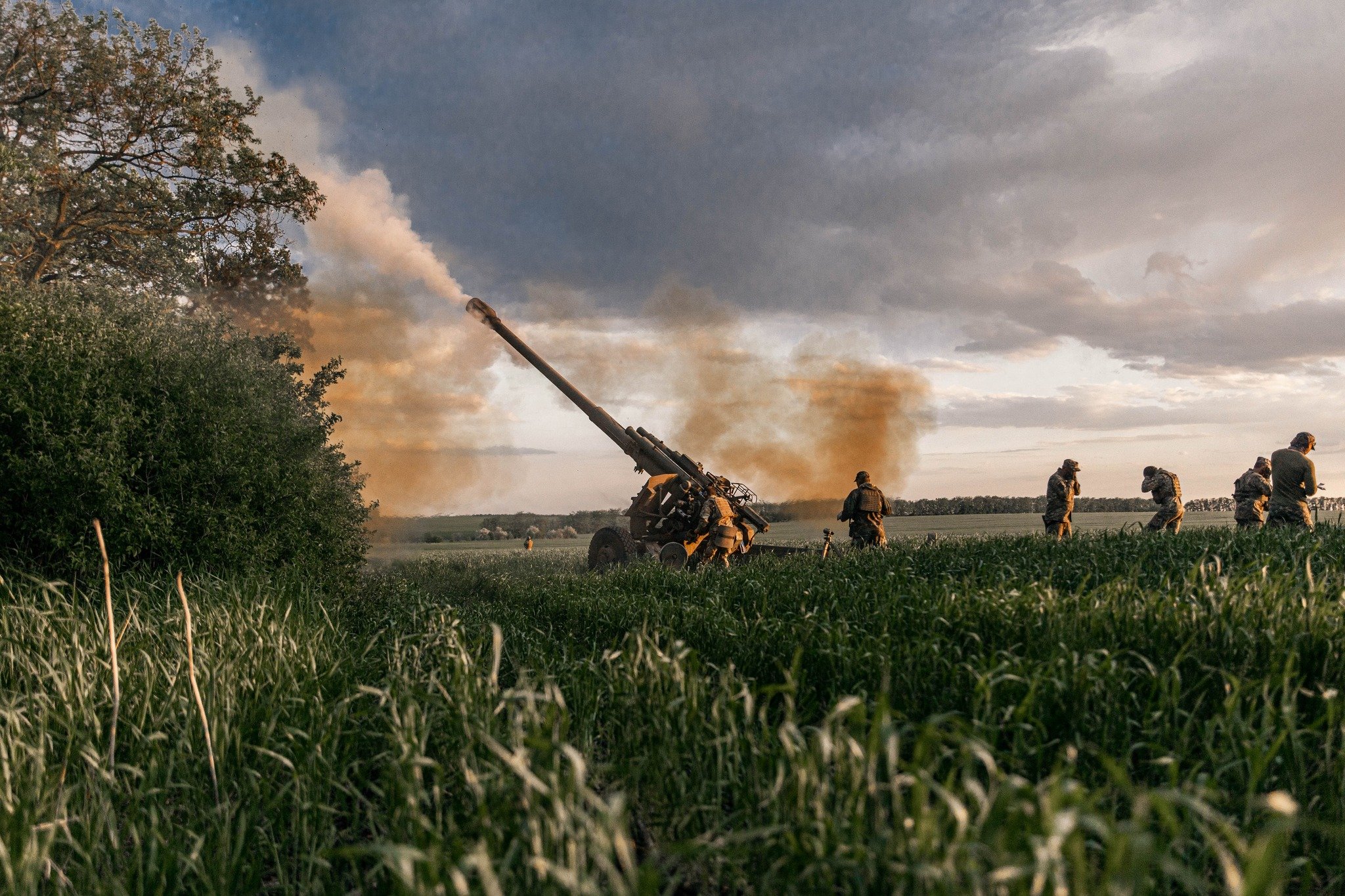 Towed artillery in use in Ukraine (AFU Stratcom). Source: https://www.facebook.com/photo.php?fbid=383951390440181&set=pb.100064759688795.-2207520000..&type=3