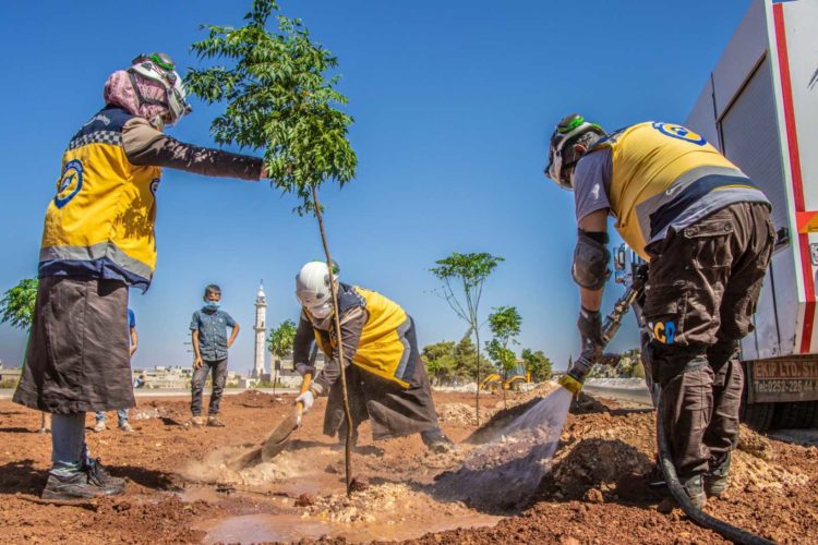 Online Conspiracists Targeting Syria’s White Helmets Identified