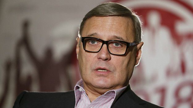 Former Russian Prime Minister turned Putin critic Mikhail Kasyanov (Mateusz Sobieraj). Source: https://twitter.com/MateuszSobiera3/status/1536283888481337345