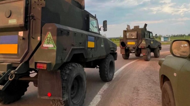 Ukrainian Kraken Special Forces Get New Armored Vehicles