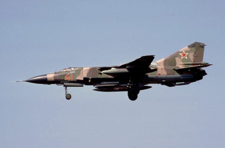 An Unmanned MiG-23 Once Flew and Crashed in a Belgium Farm, Killing One Boy