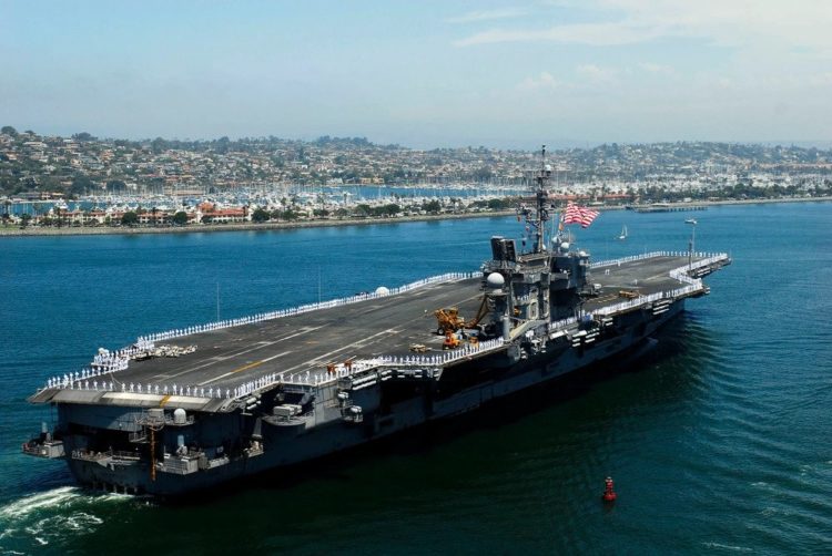 Thank you, Battle Cat!: Navy’s last Non-Nuclear Carrier, the Kitty Hawk Goes to the Recycling Yard