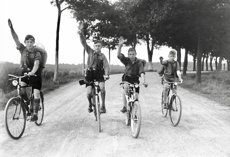 Hitler “Spyclists” Youth Peddling Nazi Propaganda Throughout Europe