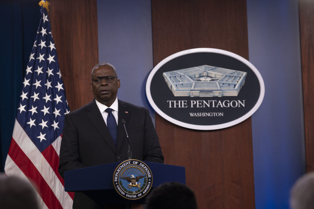 Defense Secretary Lloyd J. Austin III