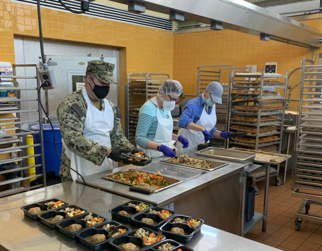 Sailors Volunteer at Local Food Pantry for Navy Week Richmond (Source: DIVIDS/ PO1 Taylor Jackson)