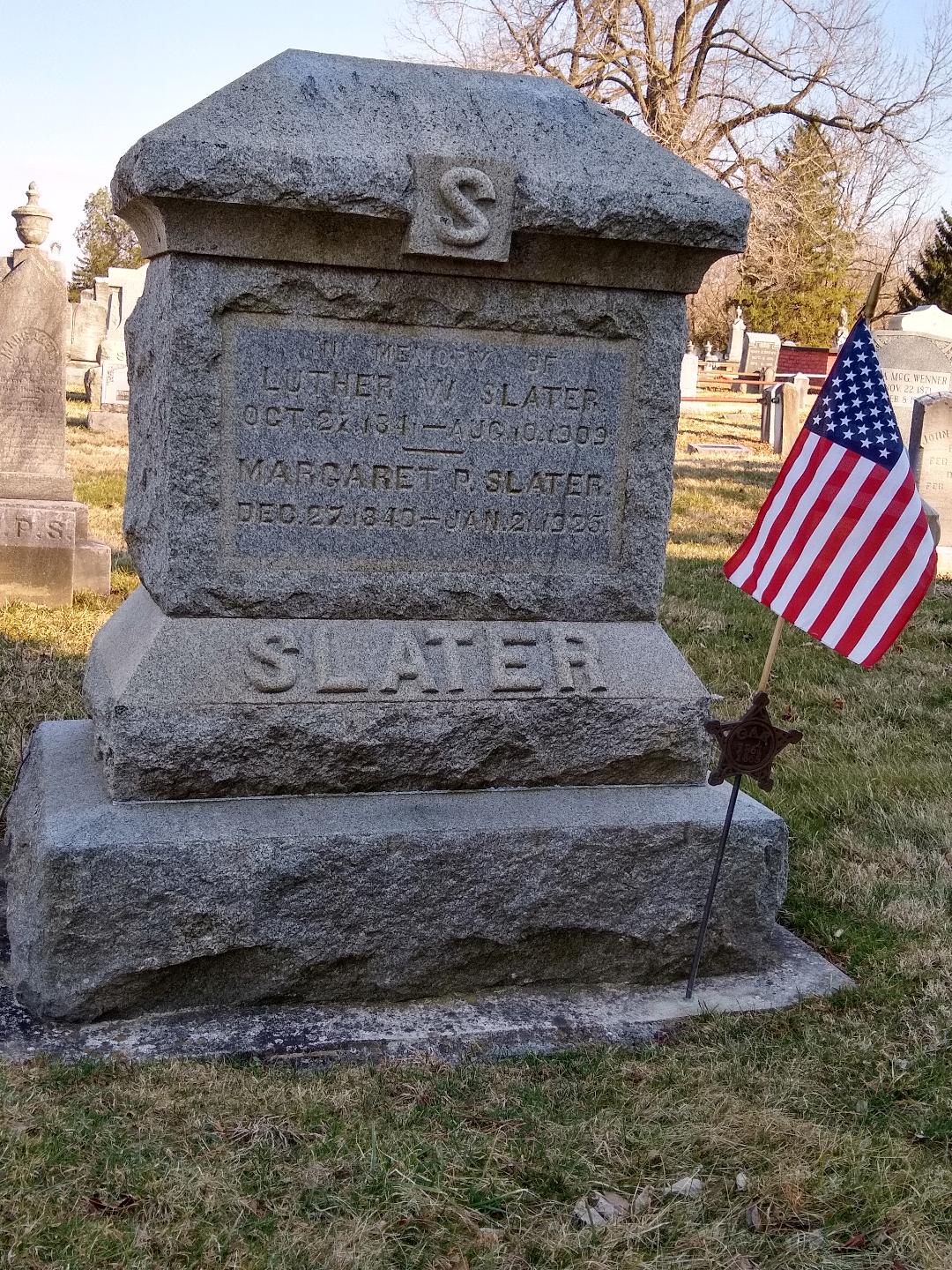 Luther Slater Gravestone