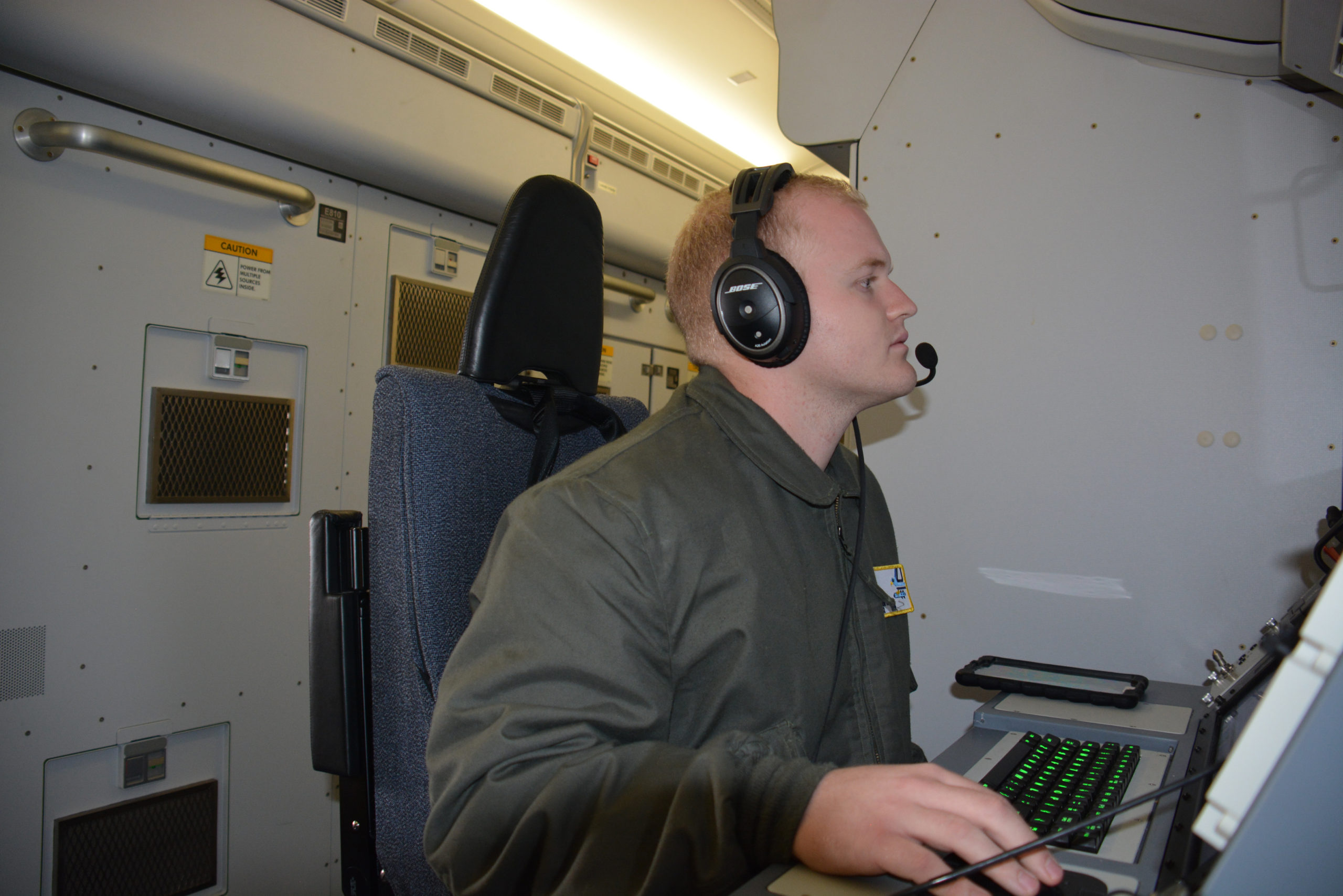 Patrol Squadron (VP) 9 during an intelligence, surveillance, and reconnaissance (ISR) mission