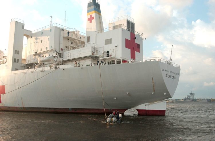 Meet the US Navy’s Hospital Ships, the USNS Mercy and Comfort