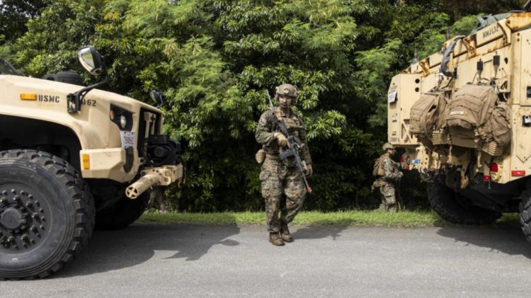 The Pic of the Day: CAAT on a Moto Raid Patrol