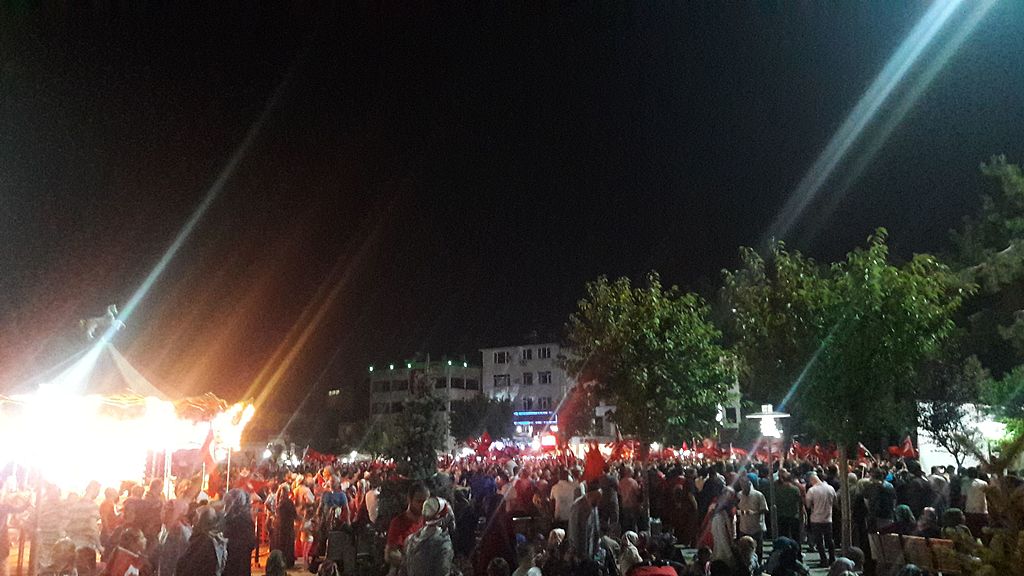 Squares protests Turkish Coup Attempt