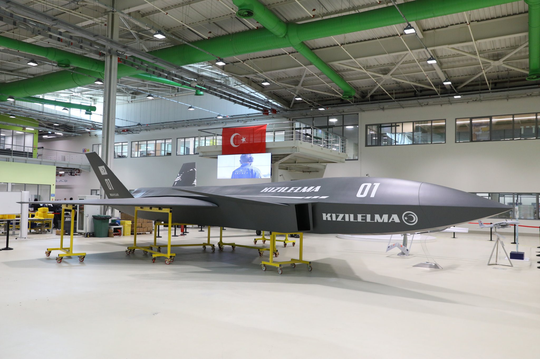 Kızılelma Unmanned Fighter Jet Prototype